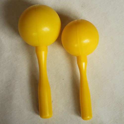 Plastic sand hammer Orff percussion instrument sand egg small sand ball children's toy musical instrument baby toy egg sand hammer