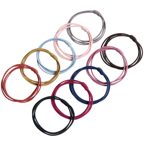 New Korean-style four-in-one popular high-elastic hair tie durable basic hair tie simple headband hair accessory