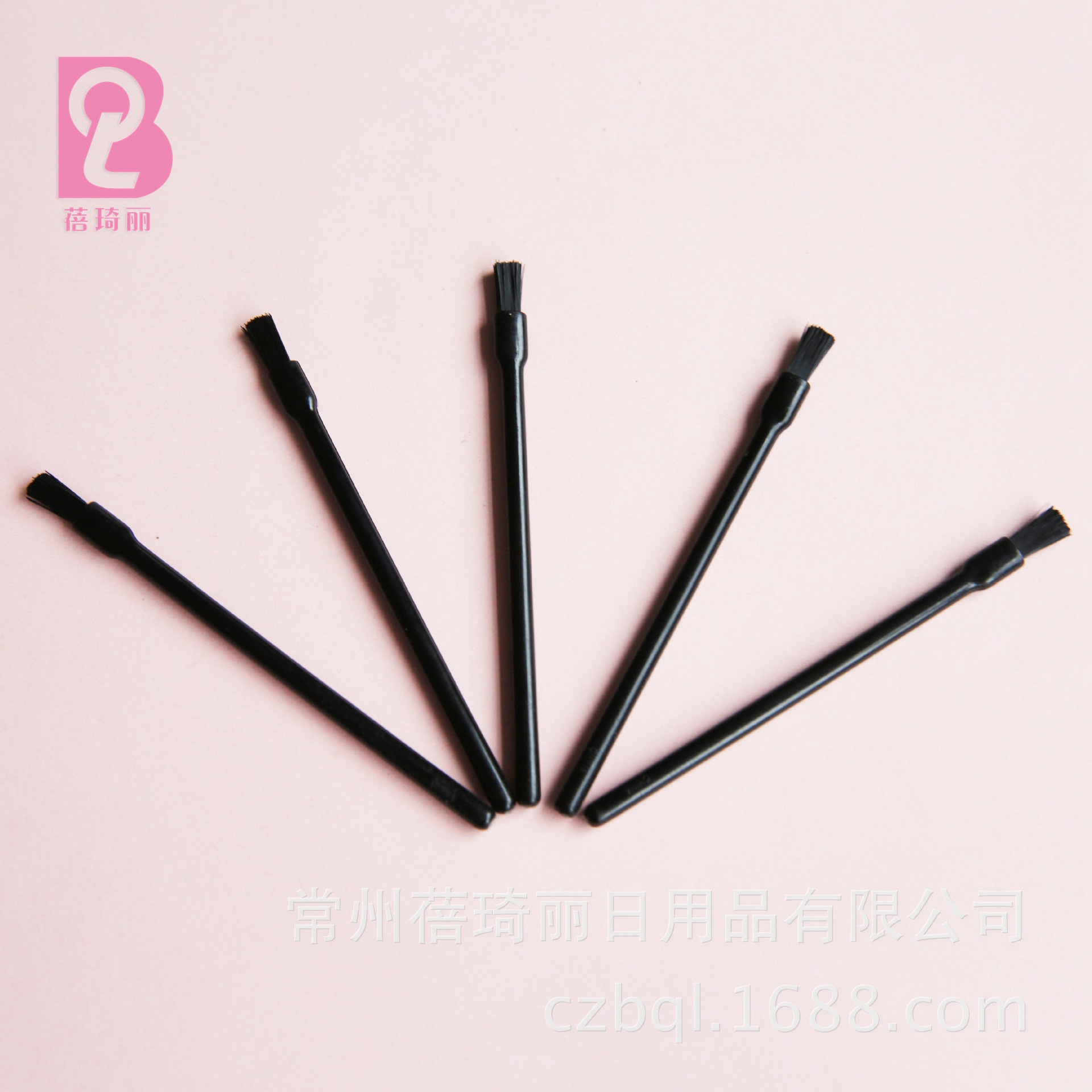 Cepillo de labios de pelo de nylon plano desechable cepillo de labios de plantación de pelo de boca plana cepillo de cejas cepillo multifuncional desechable herramienta de maquillaje