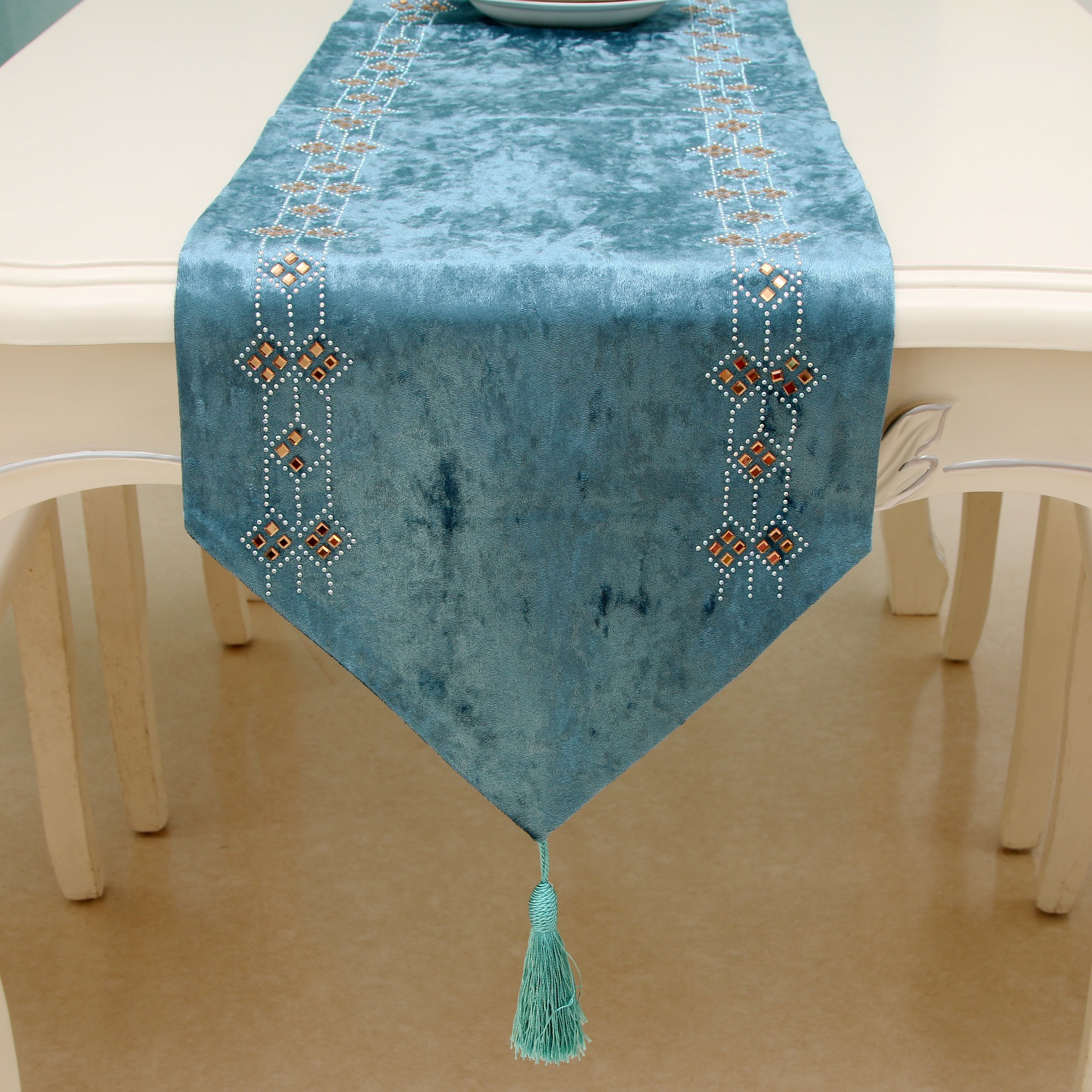 European -style velvet high -level luxury on both sides of diamond…