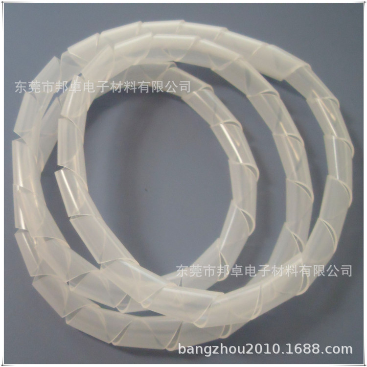 供应塑料PE缠绕带束线管绕线管走线美观量大优惠