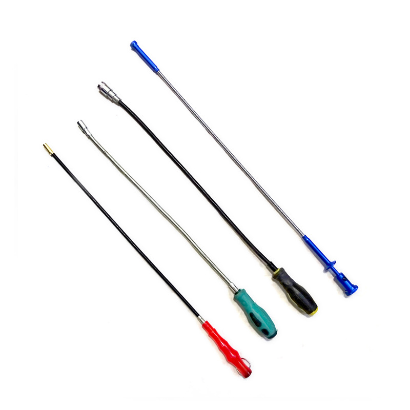 磁性吸力棒 带灯吸杆 拾物器万向吸力棒 磁性拾捡器
