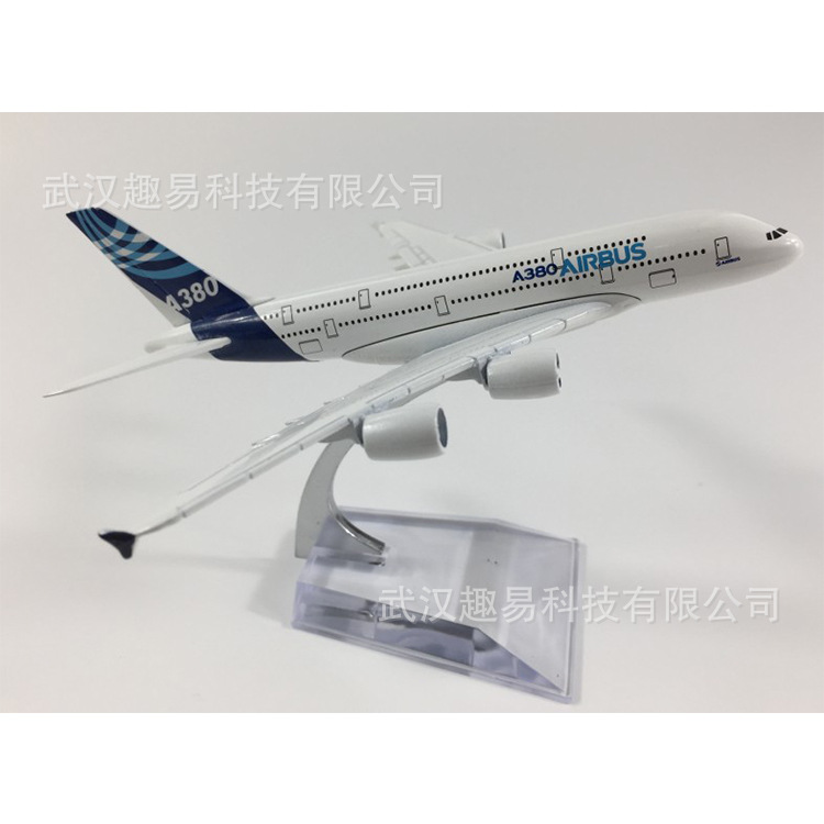 1:400 aviones de aviación civil modelo de aleación internacional Airbus modelo de avión de simulación oficina modelo de avión adornos