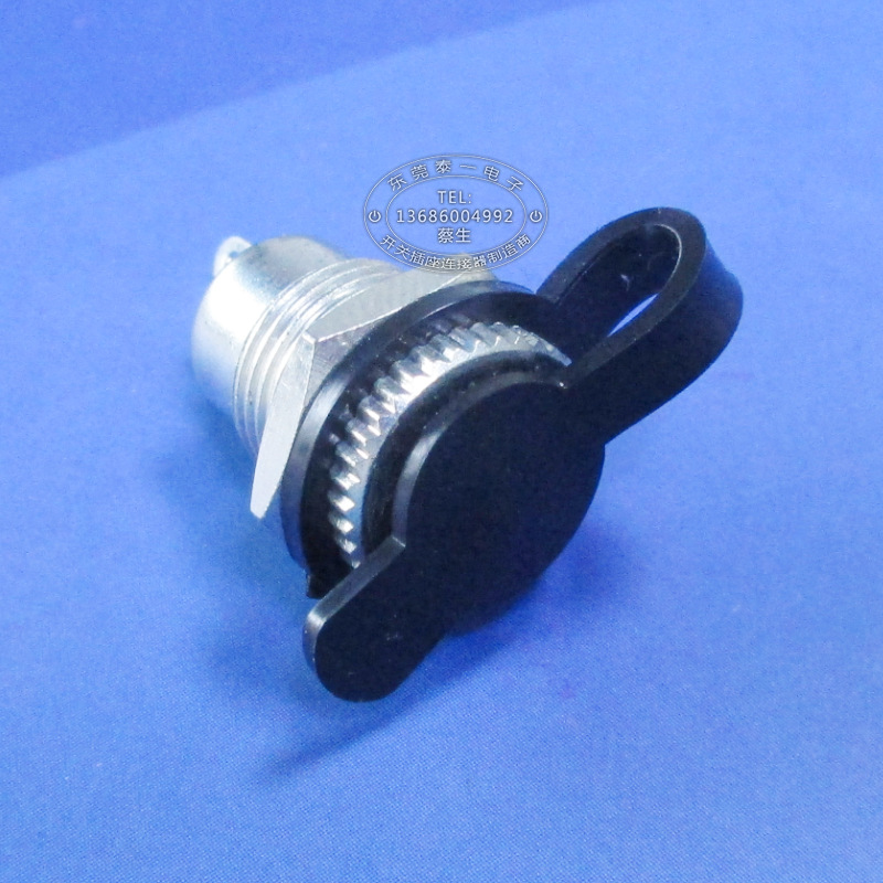 户外灯具可用防水DC接口 2.1芯2.5芯大电流全铜直流插座DC099防水