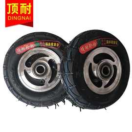 铝合金轮毂充气轮 顶耐载重型尼龙轮万向轮 美观不生锈充气轮