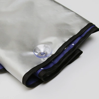 Sun shade, front gear rear windshield sunshade