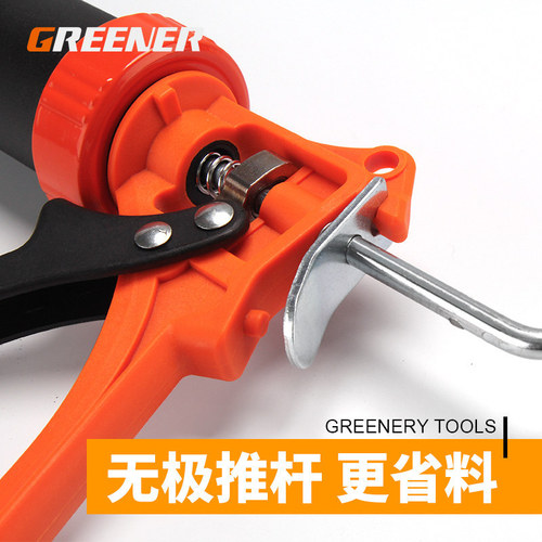 Green forest glass glue gun/beautiful seam glue gun tool structure glue gun manual glass gun glue gun pressure soft glue gun