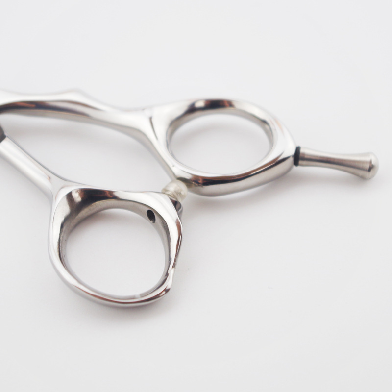 Ciseaux de coiffure professionnels pour barbiers, lames de 18 cm, style feuille de saule, à main levée, grands et longs, en stock_voghion.com