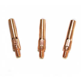 厂批紫铜导电嘴 M6*45/40机车T2精孔焊枪导电嘴 co2焊枪