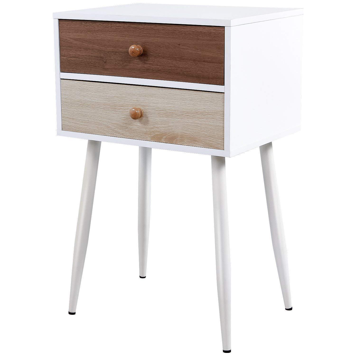 Simple mesita de noche dormitorio pequeño Gabinete moda mesita de noche armario Fuente de la fábrica