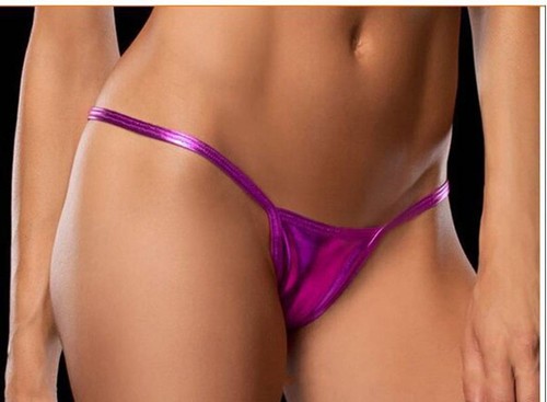 Foreign Trade European and American Sexy Underwear Patent Leather Underwear T-Pants Women's Patent Leather Underwear Wholesale 0994