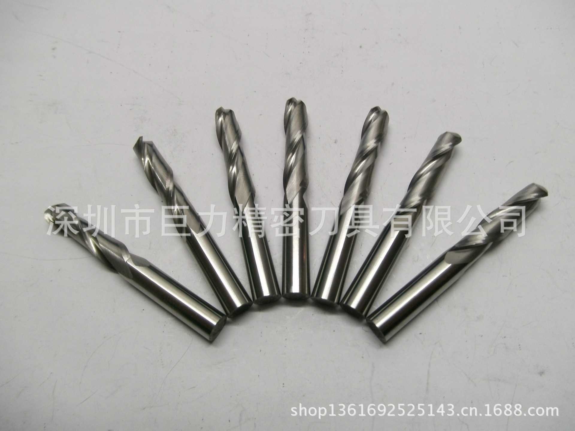 专业生产电脑雕刻球头刀 钨钢双刃球头刀 五轴数控精磨电脑雕刻刀