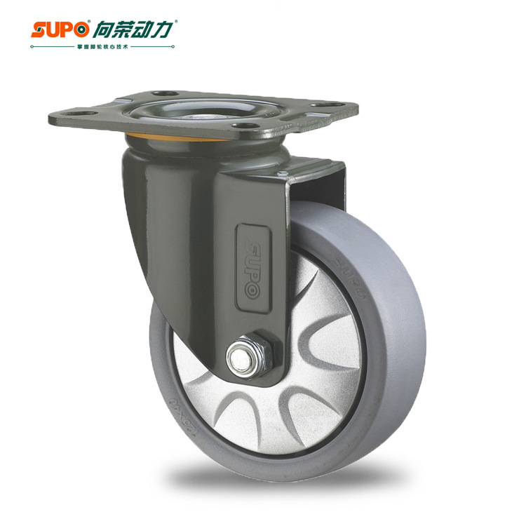 万向减震脚轮 3寸直径轮 耐磨防滑轮 聚丙烯材质脚轮厂家直销