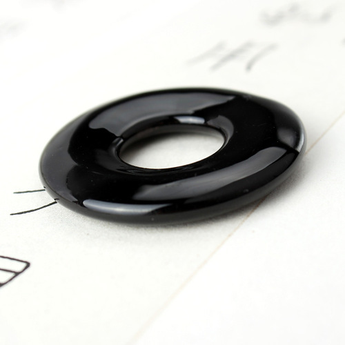 Obsidian Peace Knot Crystal Pendant Pujiang Water Crystal Manufacturer Gift Manufacturer Temple Connection Accessory