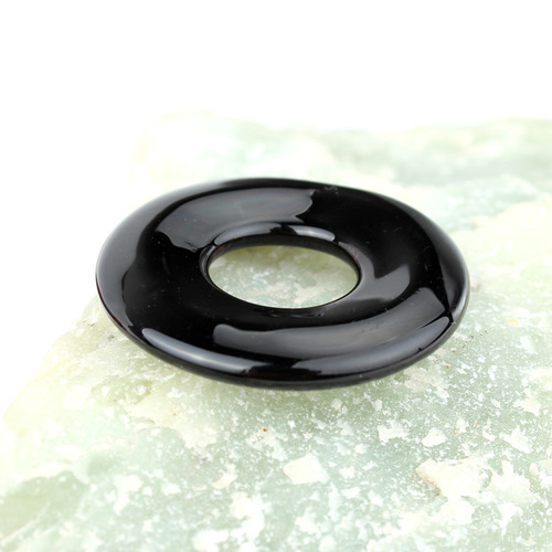 Obsidian Peace Knot Crystal Pendant Pujiang Water Crystal Manufacturer Gift Manufacturer Temple Connection Accessory