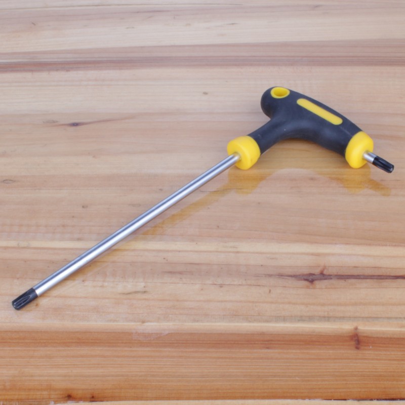 T型带手柄梅花内六角扳手 T30内六角扳手 拐杖梅花六角匙