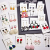 Christmas universal fashionable earrings, simple and elegant design