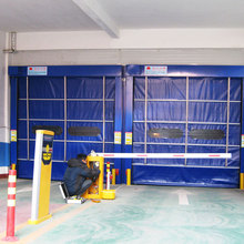 供应本溪自动堆积门旭日环照快速感应上升门