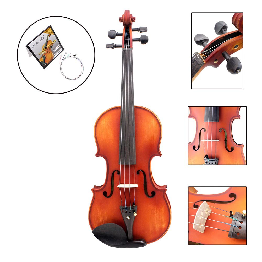 Violin, professional piano, pack