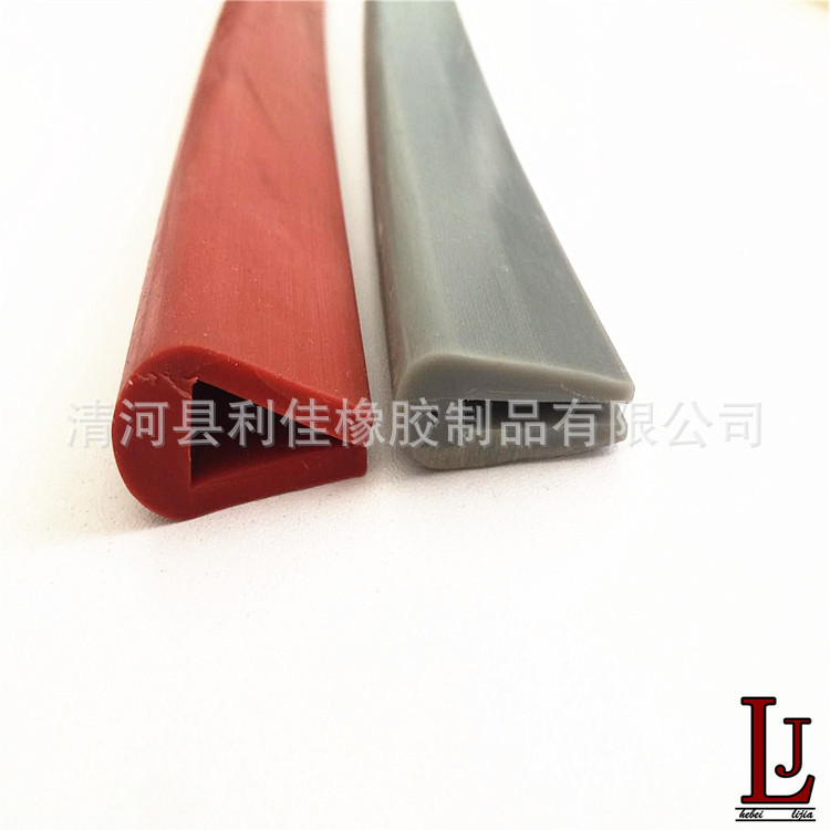 供应 三元乙丙密封条 无框玻璃包边U型密封条 橡胶U型条