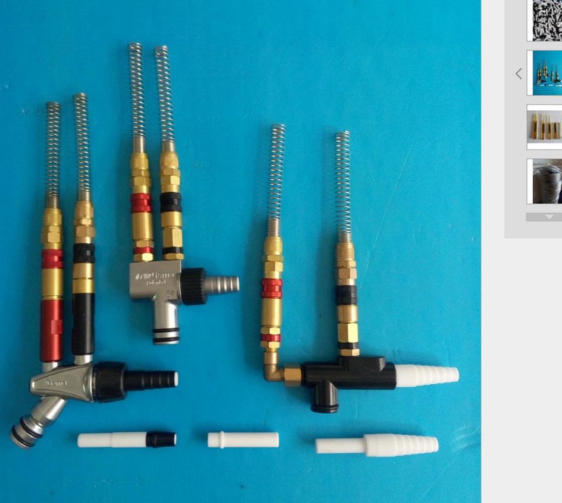 GEMA金马喷枪喷嘴电极针配件金马粉枪文丘里管粉管粉泵枪嘴