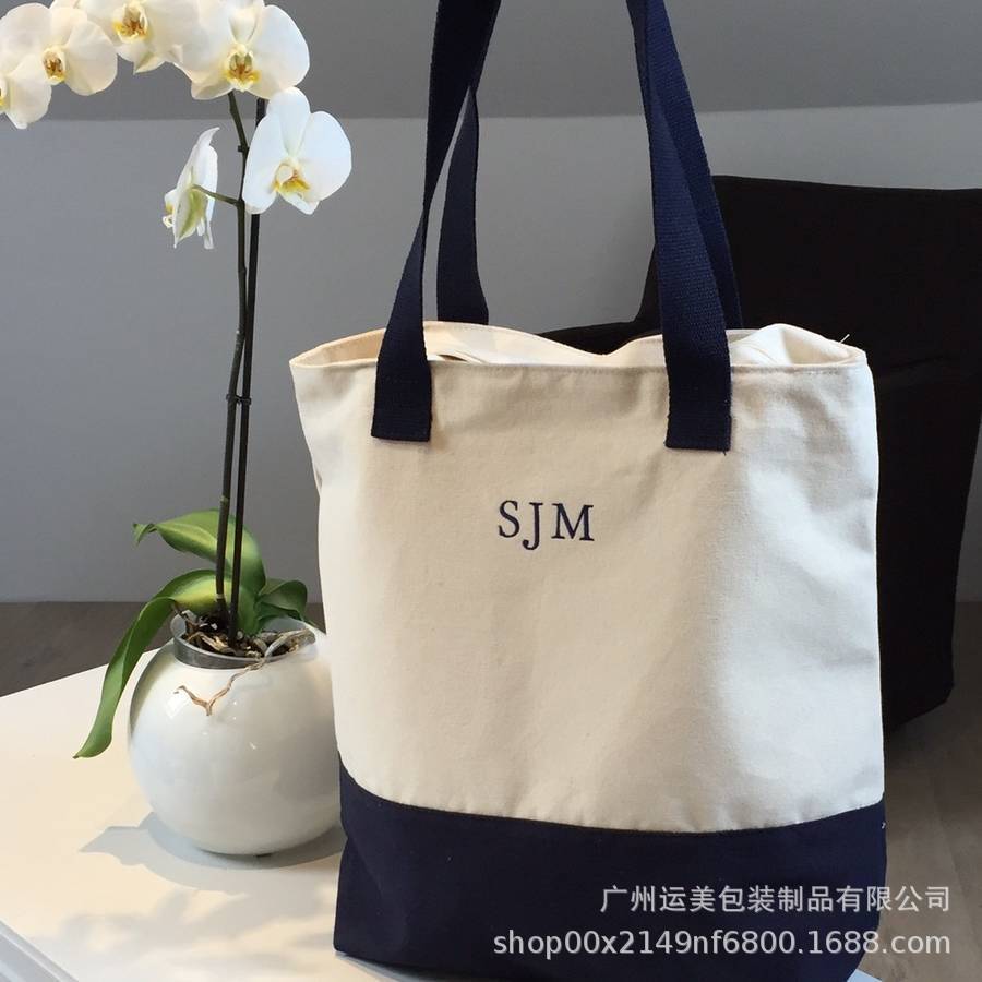 12安纯棉布袋手提袋批发棉布袋logo全棉布帆布袋手提环保袋