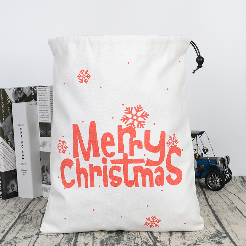 棉布束口袋 拉绳环 保袋帆布米袋 礼品棉布袋 抽绳束品棉布袋