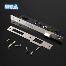 铝门锁体多点门锁专用带执手加锁芯锁体2085断桥外平开门单点门锁