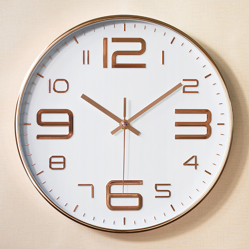 Suministro directo de fábrica sala de estar Reloj de pared reloj estéreo convexo Reloj de pared de plástico reloj de cuarzo de 10 pulgadas