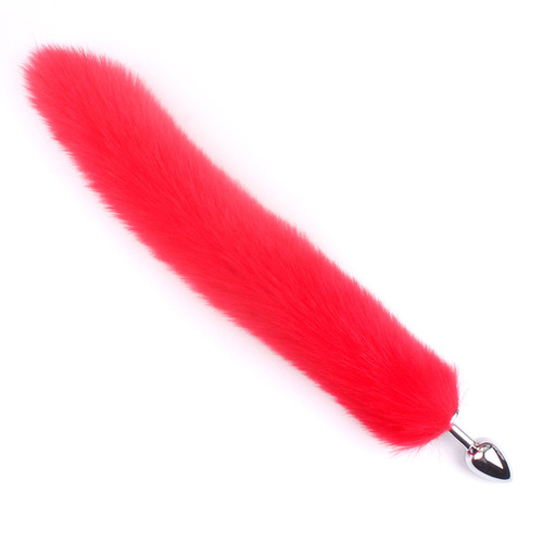 Anal plug tail fox anal tail metal tail anal plug role-playing sex toy anal plug anal expander