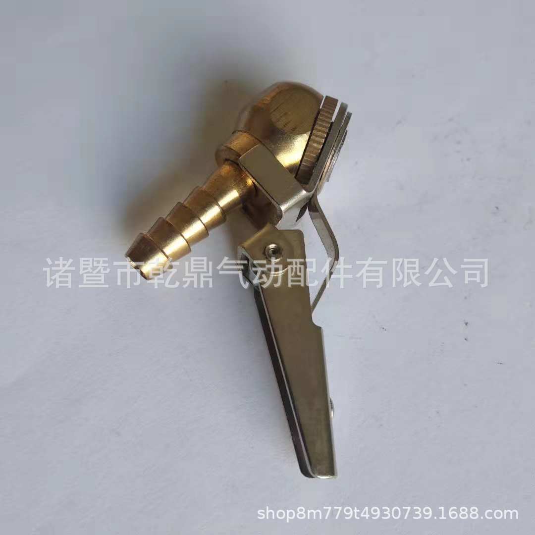 厂家直销批发打气咀 高品质纯铜打气咀 车胎快速充气打气咀