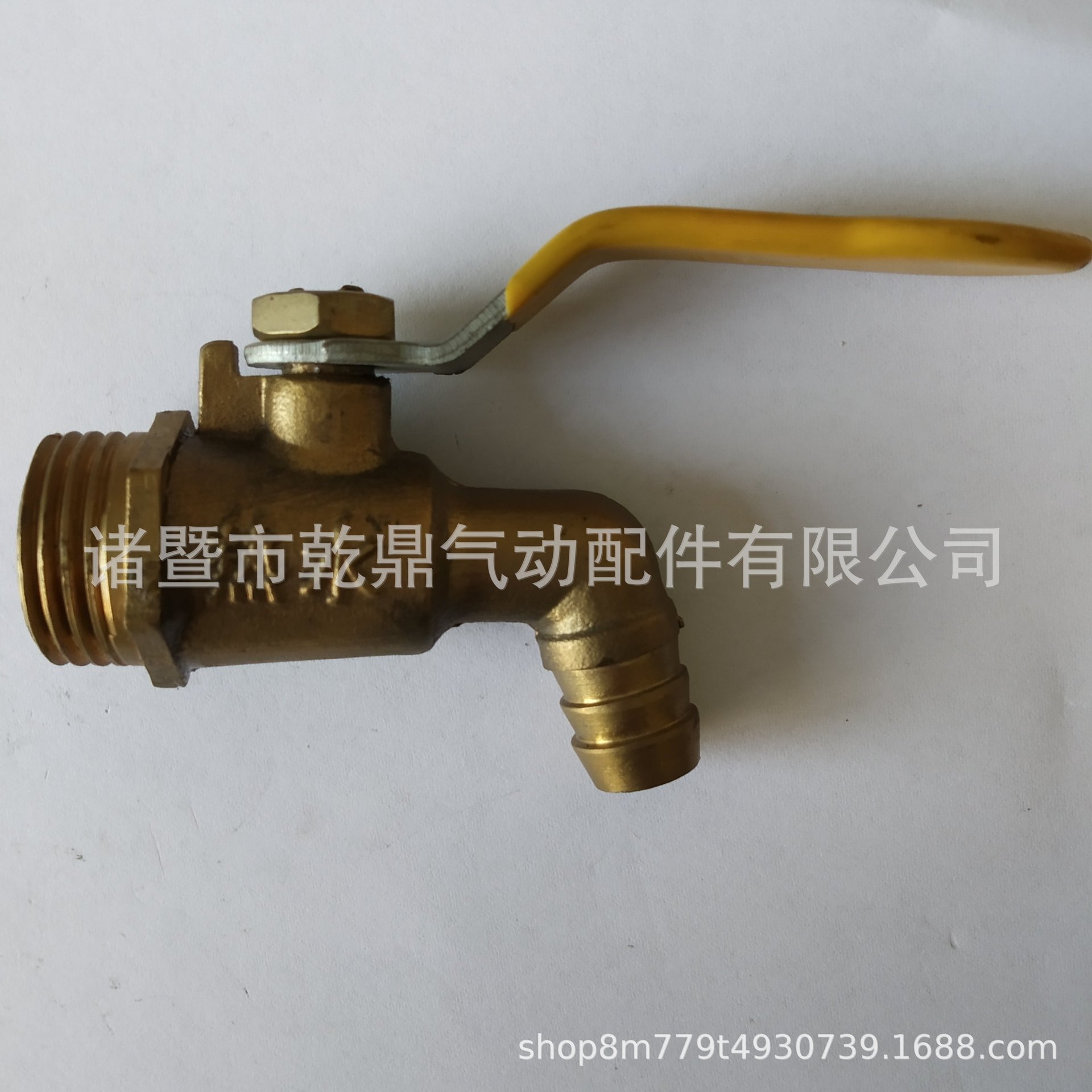 1/4”3/8”1/2”热水全铜水龙头开关 全铜热水开关小球阀体