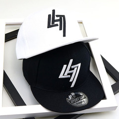 K349兒童LH7棒球帽子韓版男女寶寶春秋季新款嘻哈帽街舞帽批發