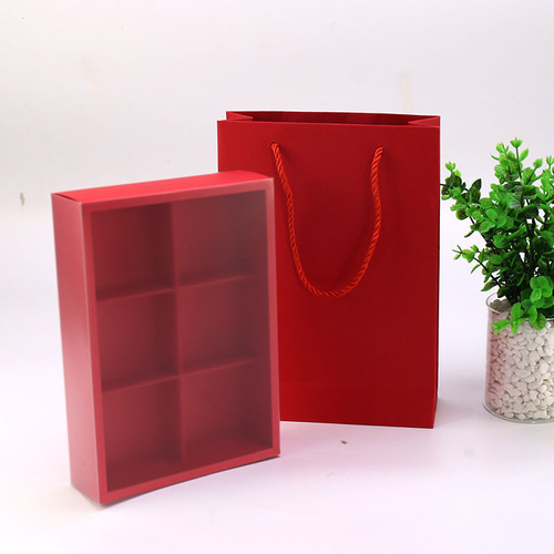 4 capsules, 6 capsules, 80g moon cake box packaging bag, cowhide handbag, gift packaging, handbag can be customized