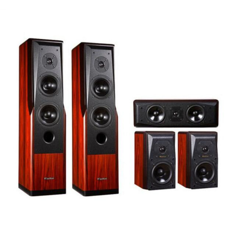 Tianyi (Winner) TD-2 Children's Flute II 5.0-Channel Zaohong Floor Passive Speaker 5-piece Set