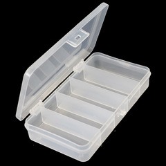 Luya box large 5-grid frosted thickened bait accessories storage box fishing gear box sea fishing tool box bait box wholesale