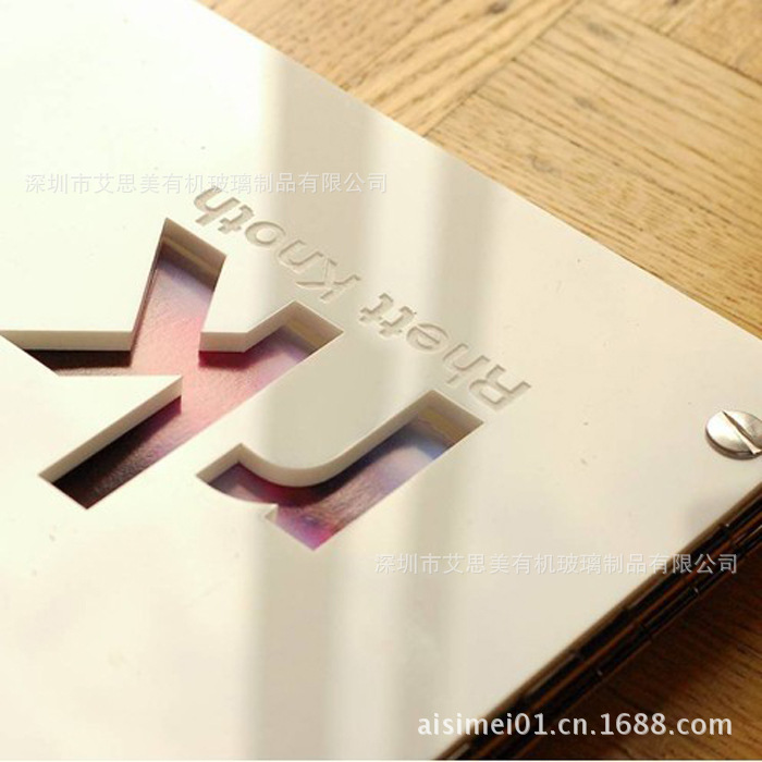 亚克力激光雕刻生产工厂 有机玻璃打标LOGO PVC雪佛板CNC雕刻