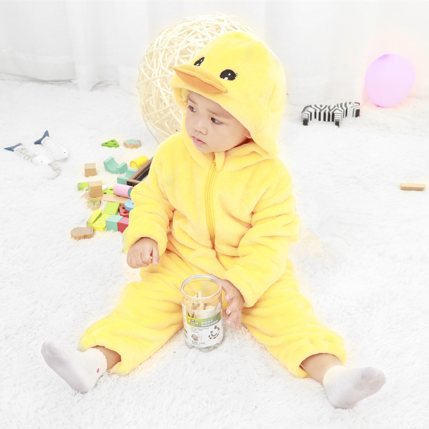 Autumn children's flannel pijama for new born