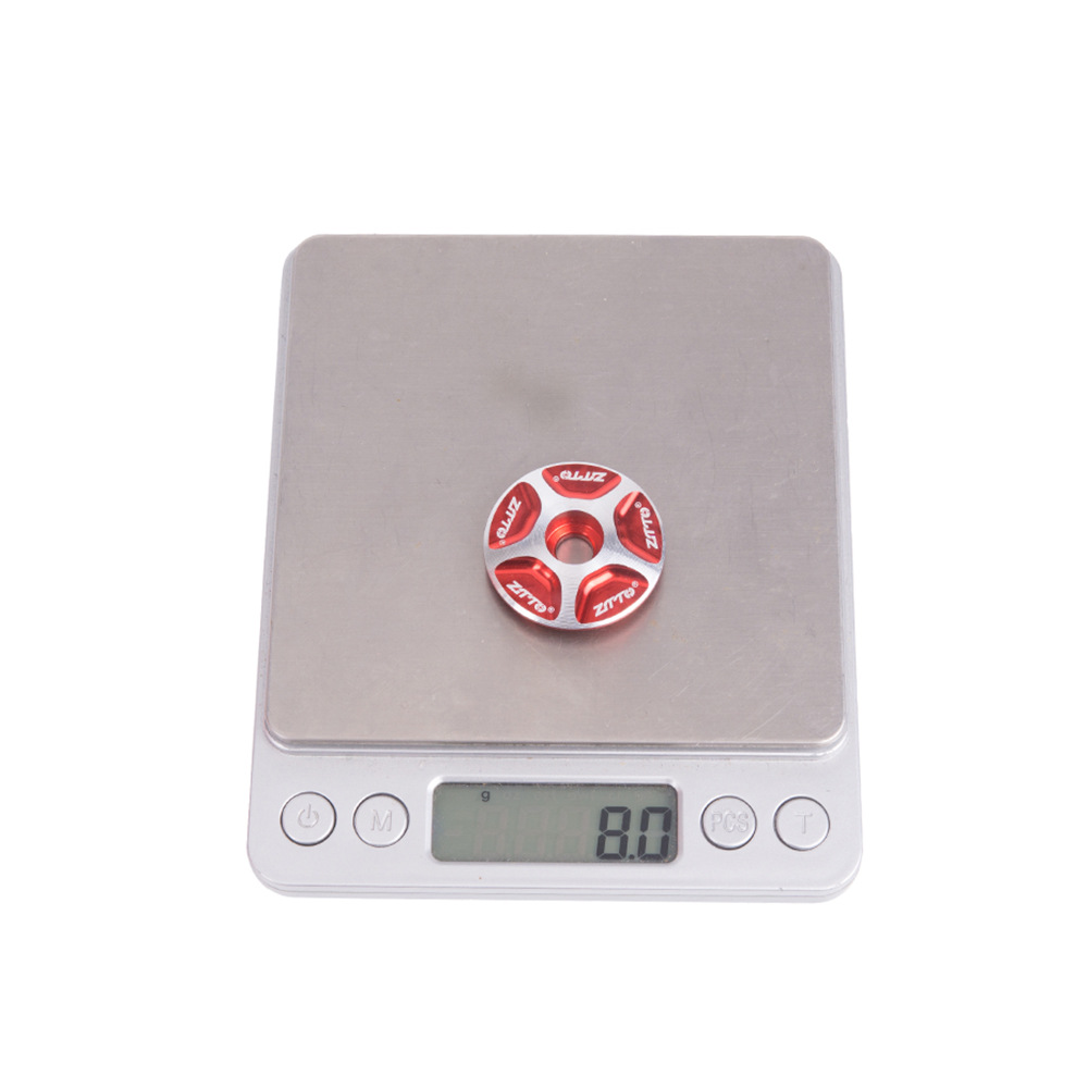 Tapa del juego del cuenco de la cabeza del automóvil ZTTO Tapa superior de la personalidad y colorida Tapa superior del juego de muñecas Tapa del tubo de la cabeza de la horquilla delantera Tapa del juego del cuenco