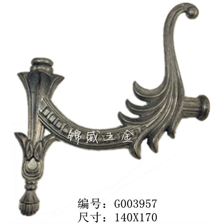 140x 170 curved arm wall lamp plating bronze red bronze zinc alloy lighting accessories