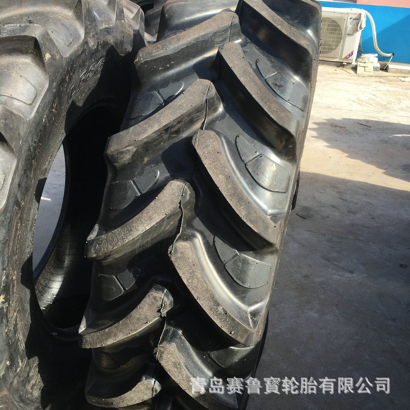 农业轮胎18.4R30拖拉机钢丝人字花纹轮胎460/85R30