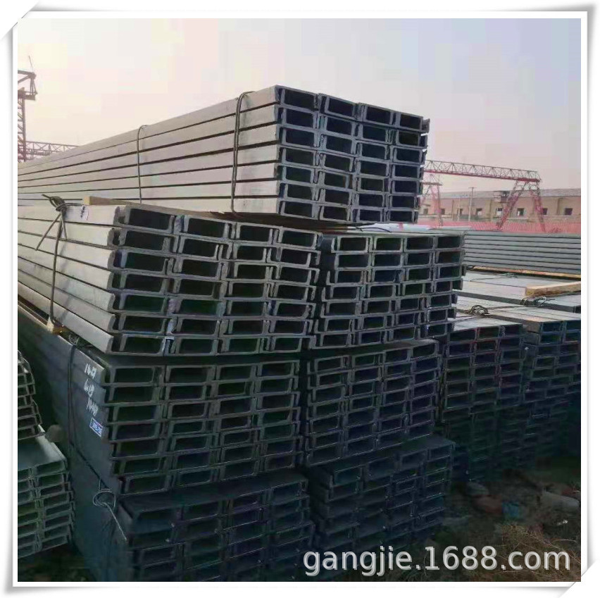 槽钢 供应包头市8#、10#、14#型材Q235镀锌槽钢