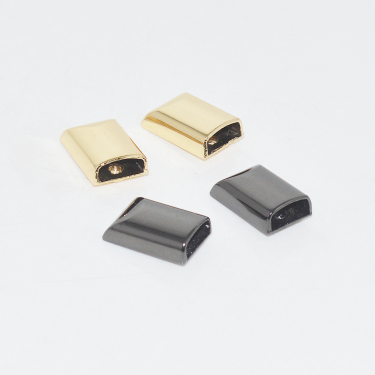Factory direct handbag luggage hardware pull tail buckle luggage leather hardware pull tail alloy women's zipper tail