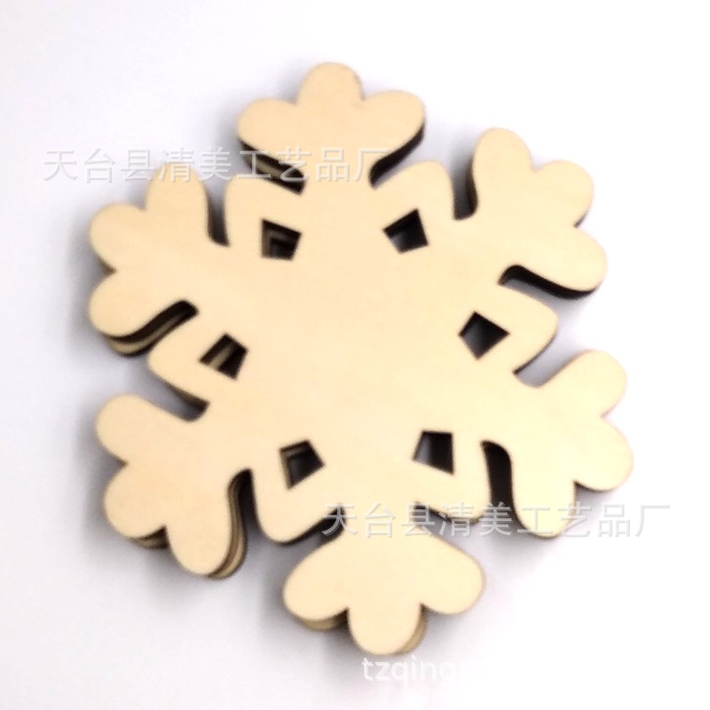 120mm comida posavasos SERIE DE MADERA DIY junta de madera 3 piezas un paquete