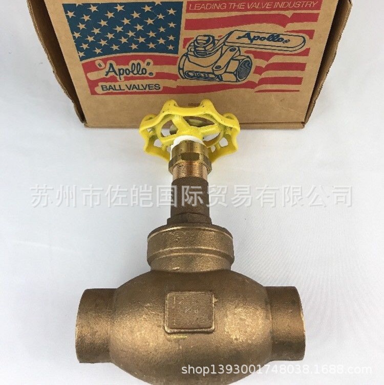 美国APOLLO阿波罗品牌原装铜闸阀33-147-01型号AMSE阀门