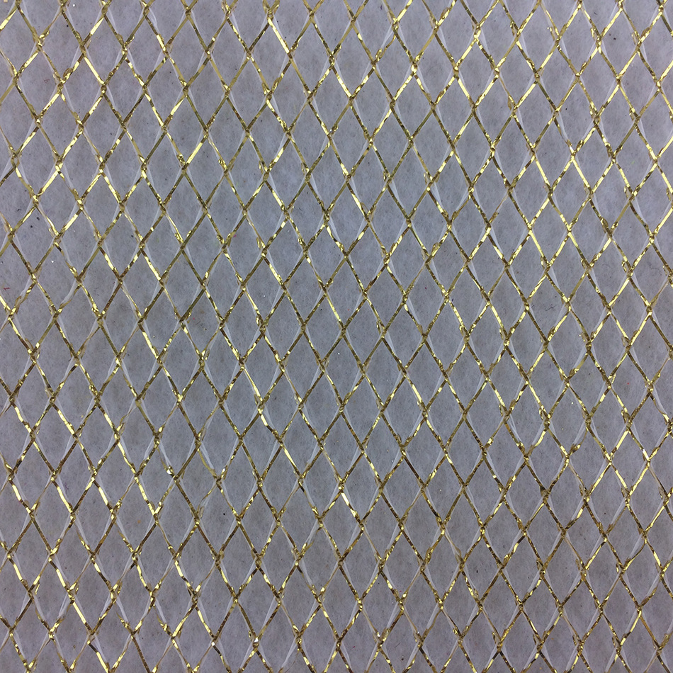601银粉菱形网眼布金银丝网布四角金丝网