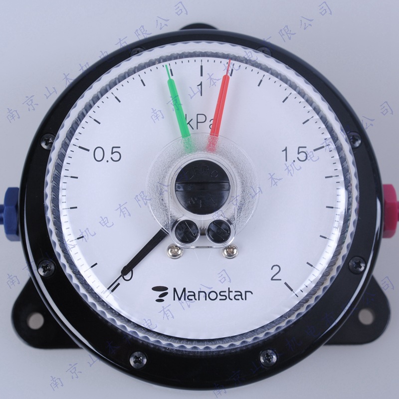 山本电机压力表WO81FT1000D微差压计