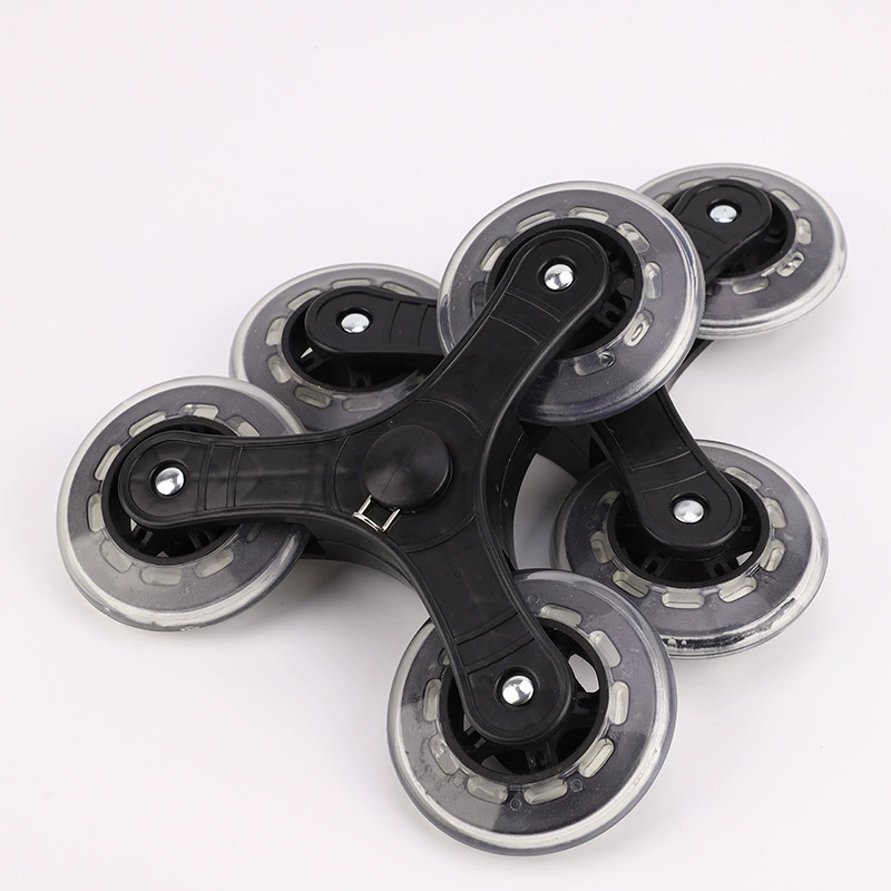 Производители в наличии подшипник пряжки аксессуары Кристалл три ролика покупки маленькая тележка корзина колеса ролики