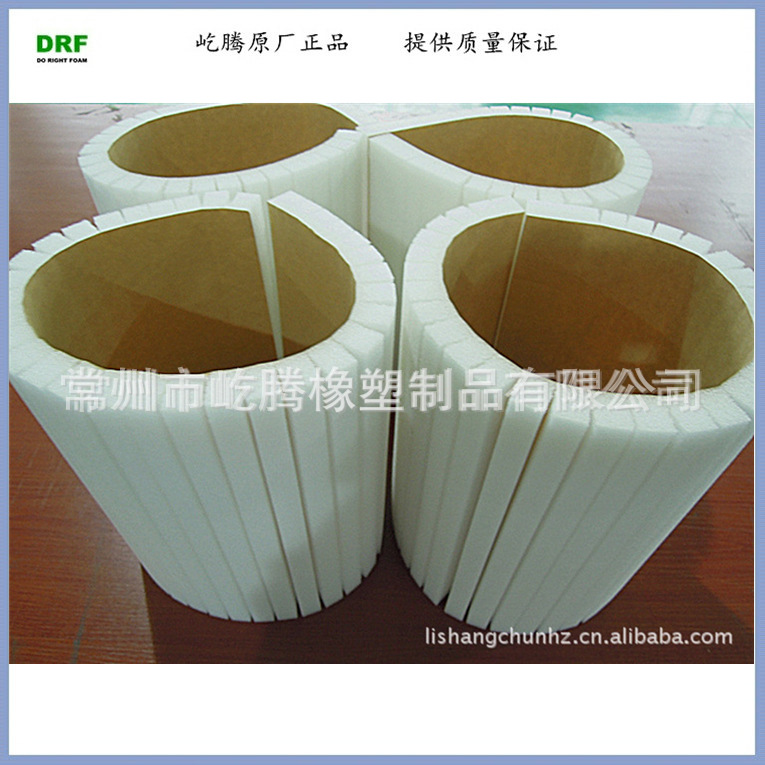 生产厂供应背胶连体半切分条发泡海绵 高弹性海绵材料