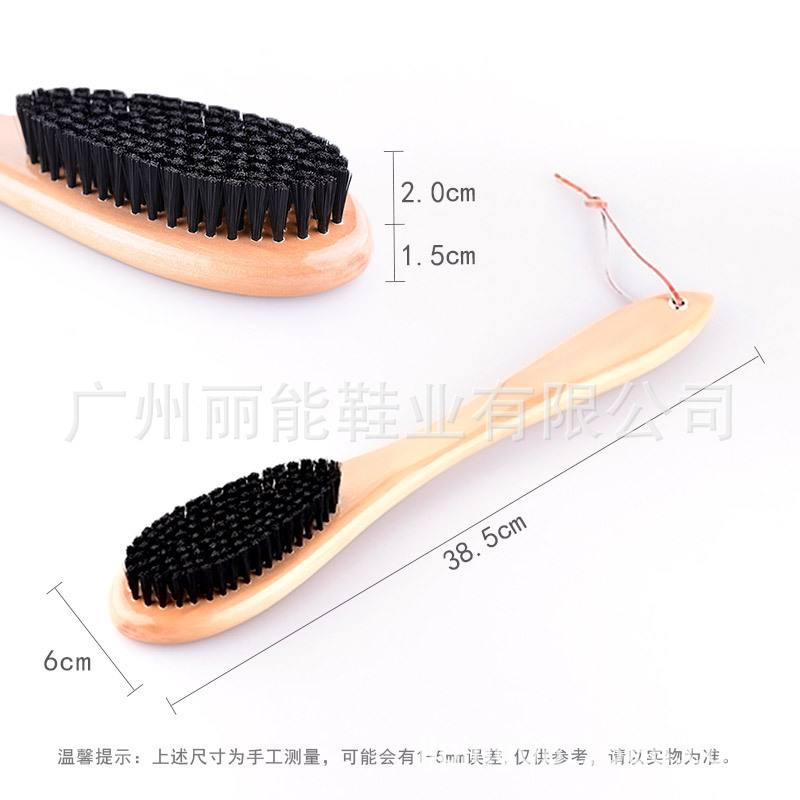 En stock al por mayor cepillo de zapatos mango de madera extra largo cepillo de abrigo limpieza del hogar necesidades diarias limpieza cuidado cepillo de polvo Hotel